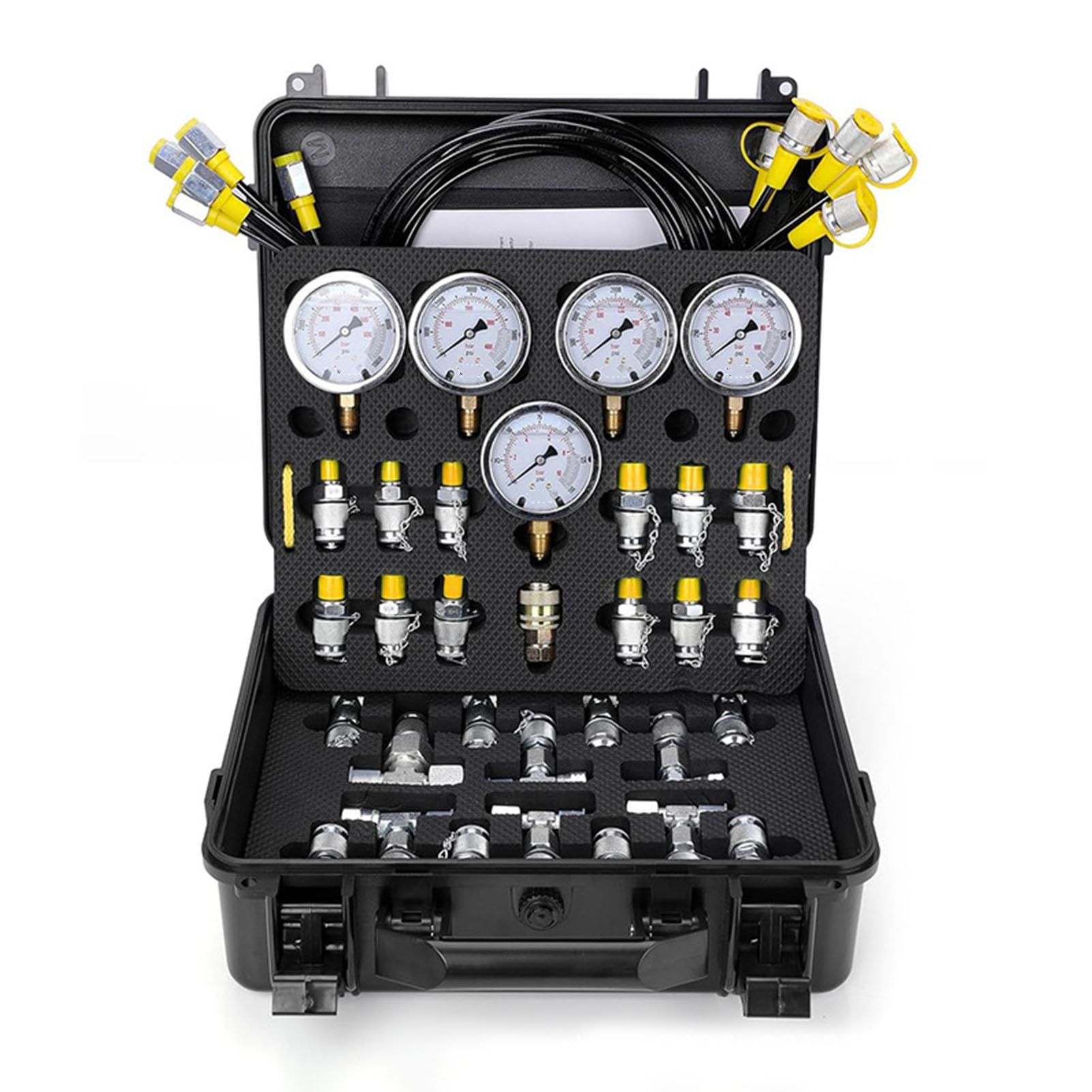 Kit Prueba Presión Hidráulica para Excavadoras, Cargadoras