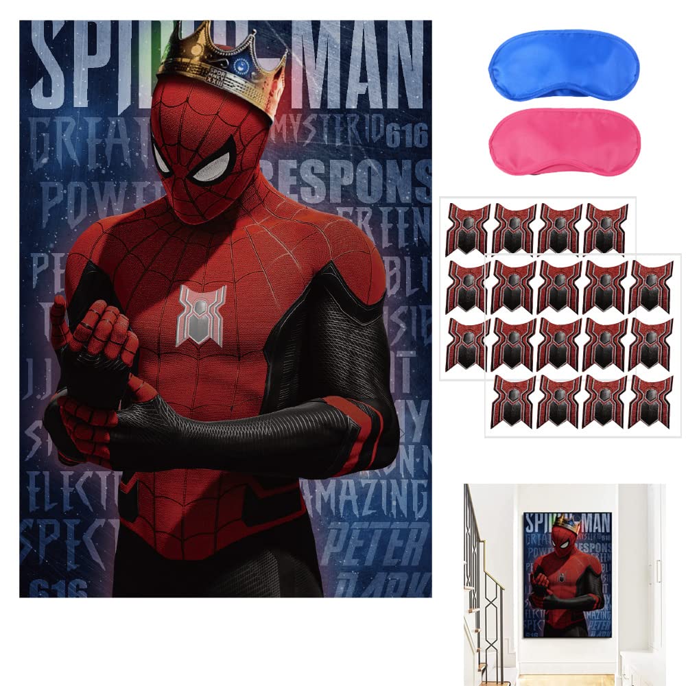 Buy Spiderman Kids Party Supplies Decorations, Spiderman Party Game