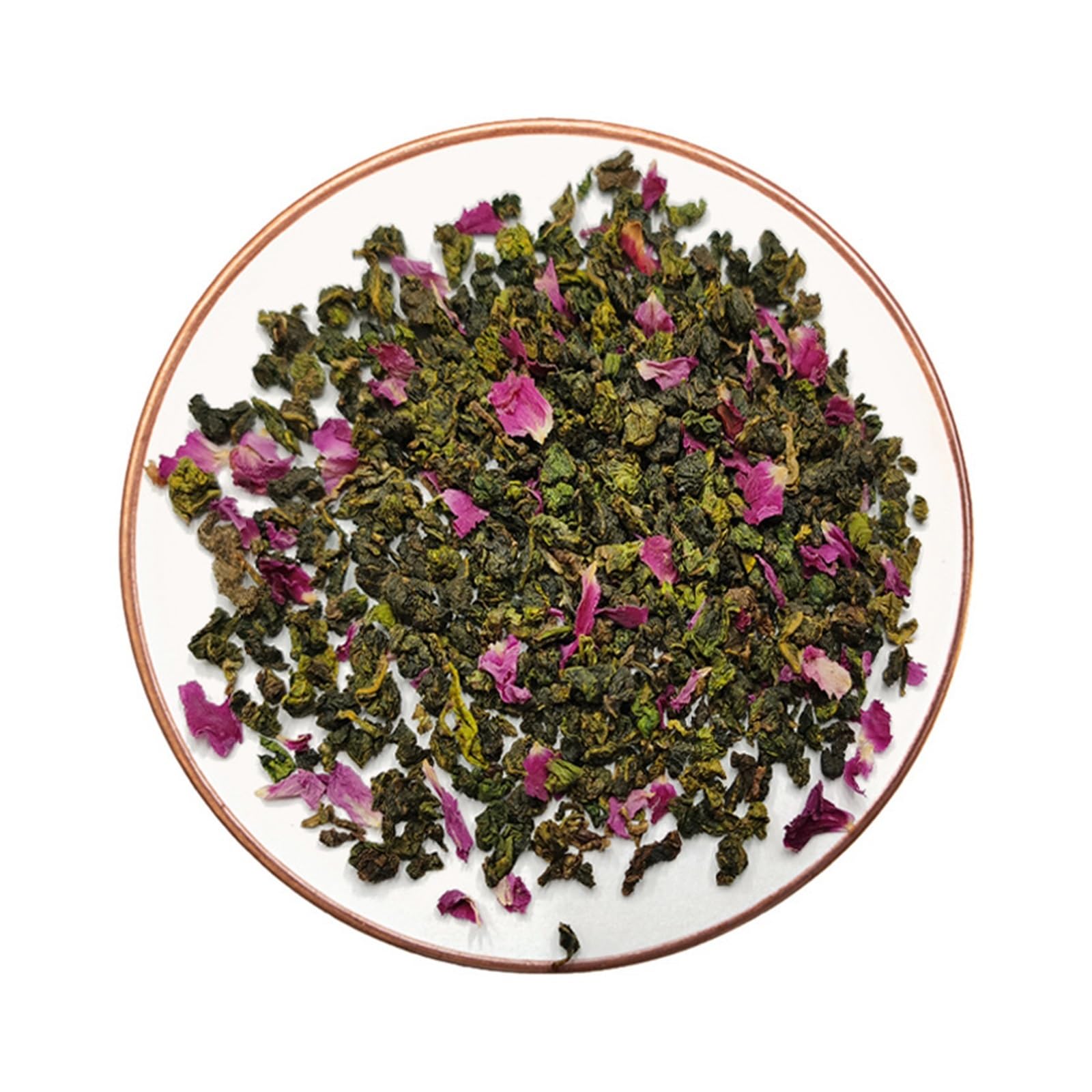 Herbata Rose Oolong 500g, o smaku owocowym, można parzyć na gorąco lub na zimno, idealna do użytku biurowego lub domowego