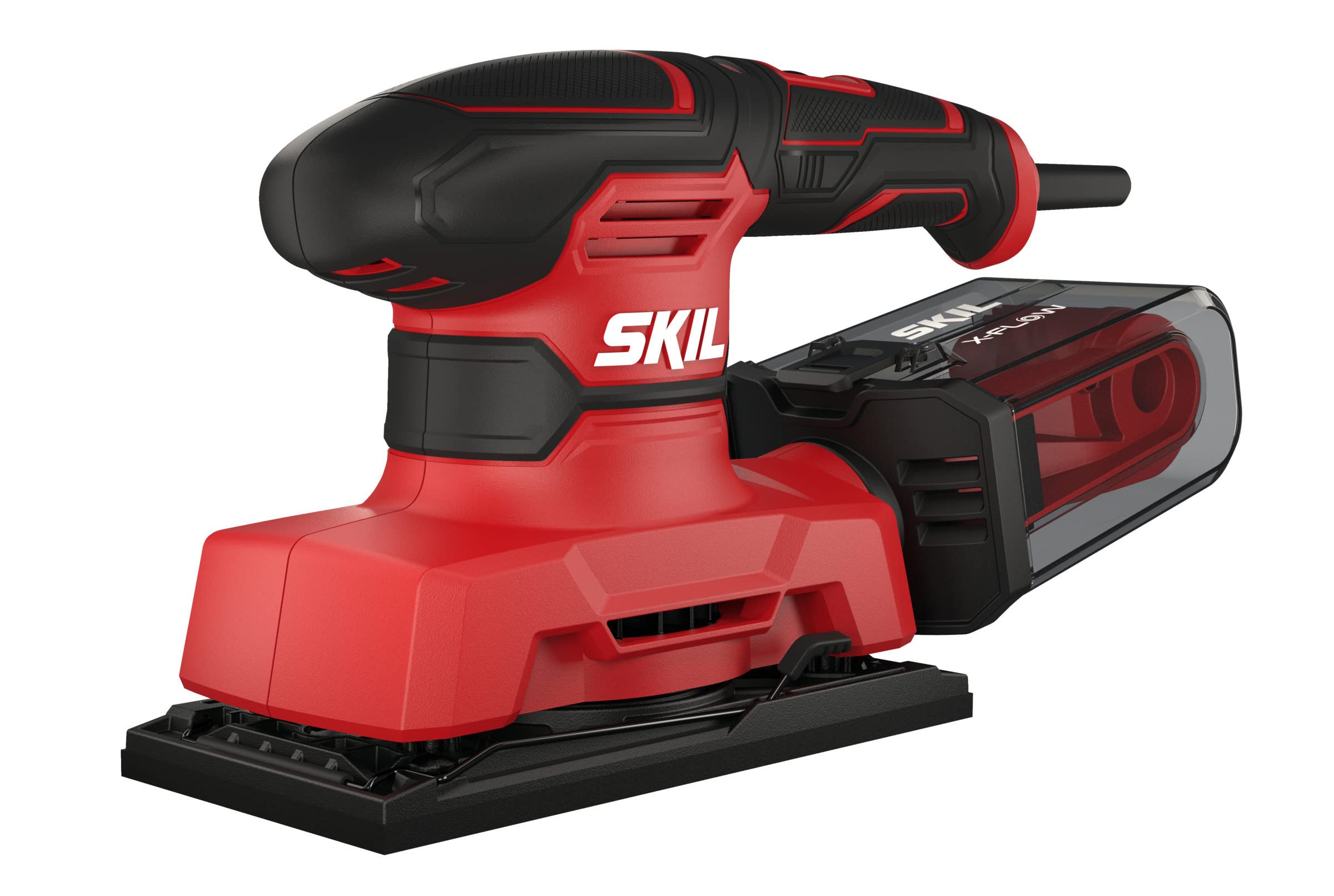 SKIL Szlifierka oscylacyjna 7362 AA (silnik 280 W, powierzchnia szlifowania: 92 × 185 mm, szlifierka, średnica oscylacji: 2 mm, w zestawie adapter + narzędzie do wykrawania, SR1E7362AA