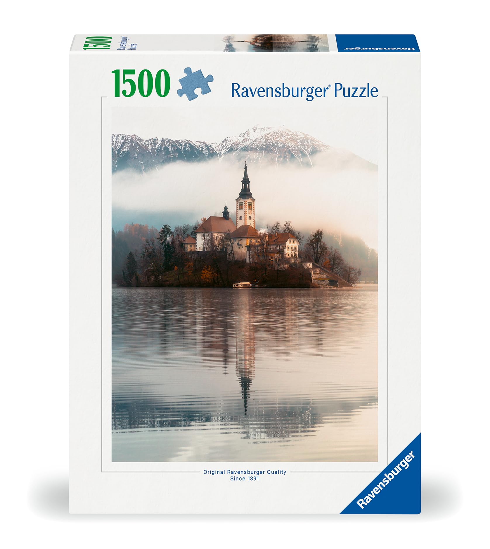 Ravensburger 12000740, The Island of Wishes Bled, Sloven, 1500 pieces jigsaw puzzle - Image 2