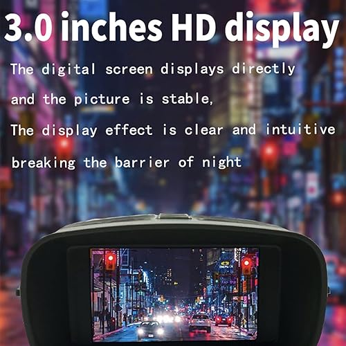 Miniatura 6 de Gafas de noche 4K prismáticos nocturnos infrarrojos digitales HD 5X Zoom Night Thermal Alcance para adultos que cazan en 100 de oscuridad video