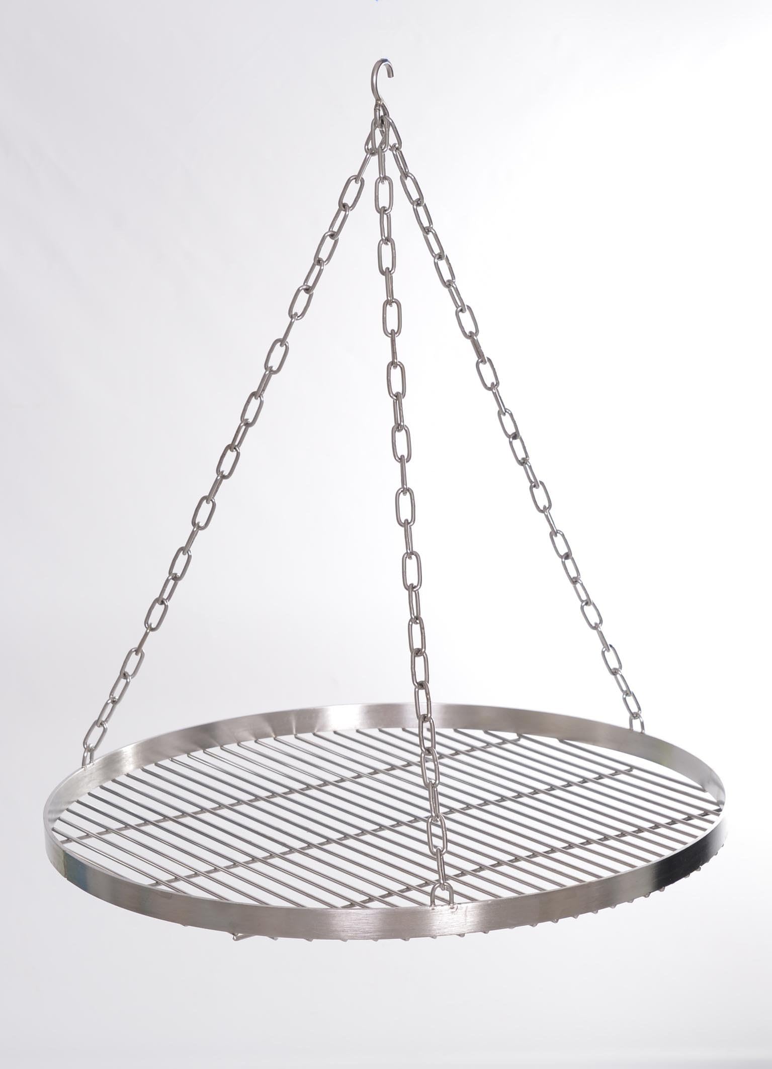 Diameter 80 cm Stainless Steel Swivel Grill 14 mm Bar Spacing Grill Grill Grill Swivels V2A Grill Grate Fire Bowls Grill Bowls Round Grill