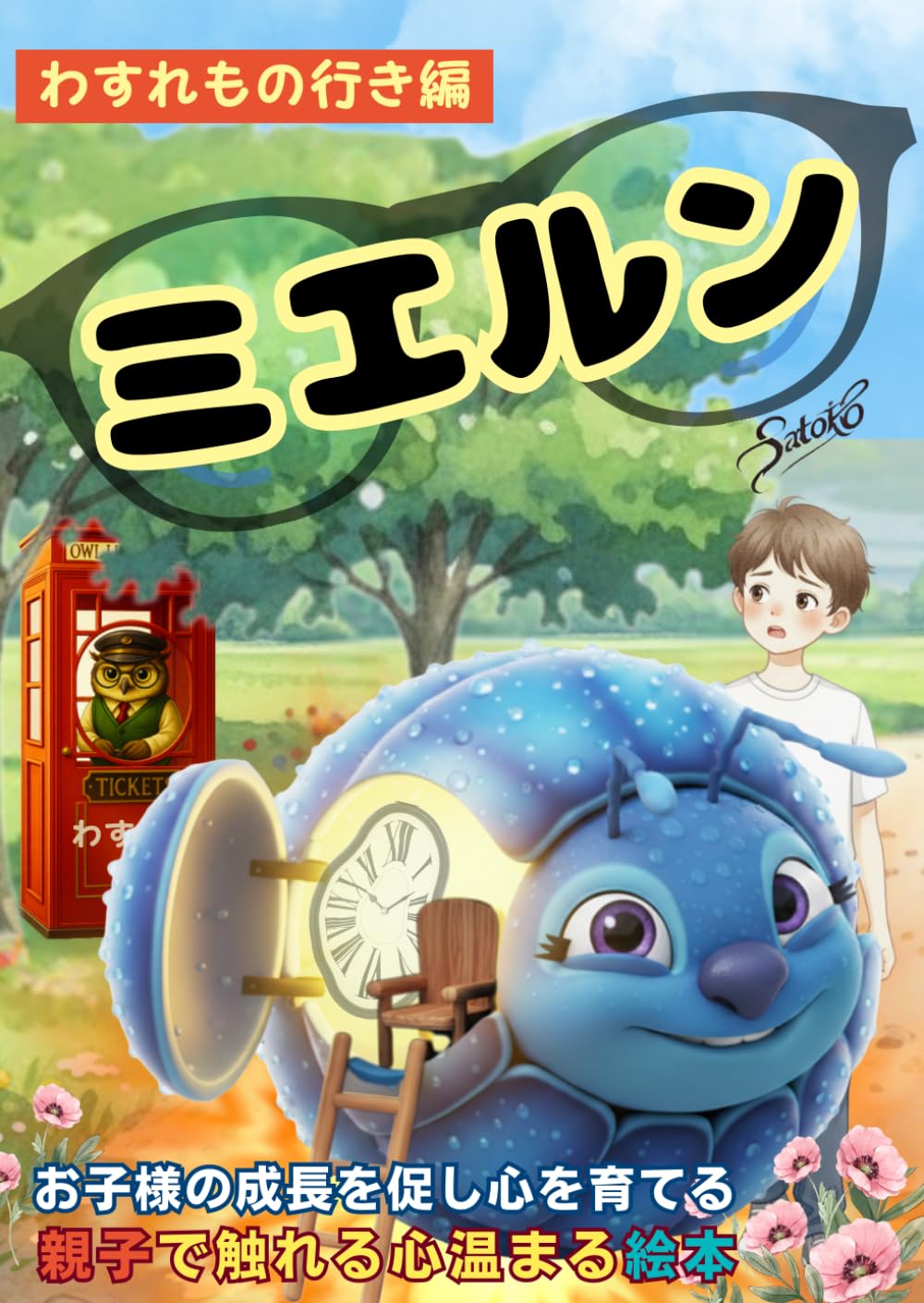 ミエルン: ＜親子で触れる心温まる絵本＞お子様の成長を促し心を育てる。親子で楽しめる、5歳からの心の絵本。「今日、どんなうれしい見つけた？」シリーズ ―わすれもの行き編 第5弾
