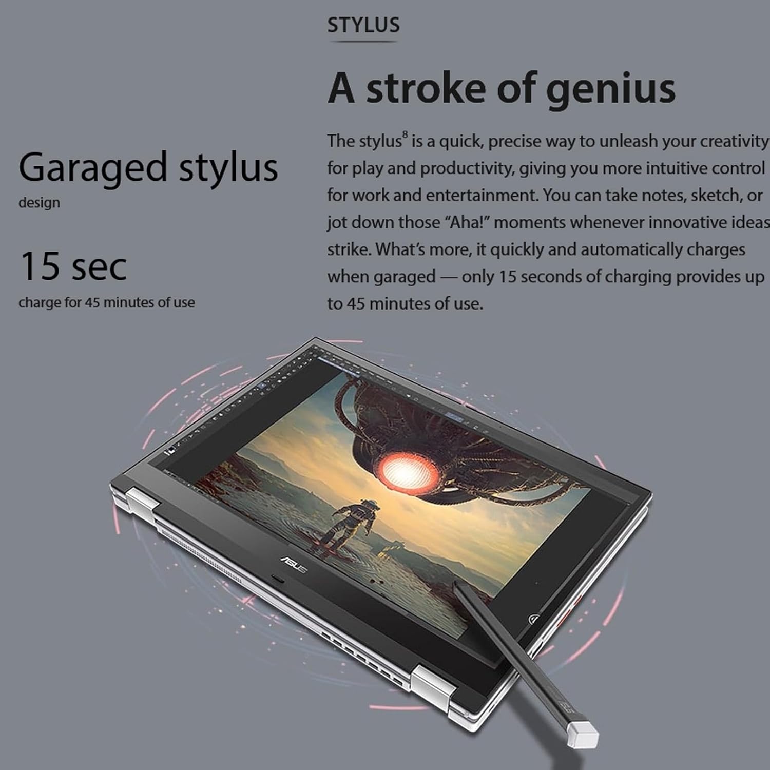 ASUS Chromebook Plus Touchscreen Laptop Flip 2-in-1-14" WUXGA Touch 144Hz, Intel Core i5-1235U, 8GB RAM| 512GB SSD, Backlit Keyboard, Stylus Pen, Gaming Chromebook Tablet