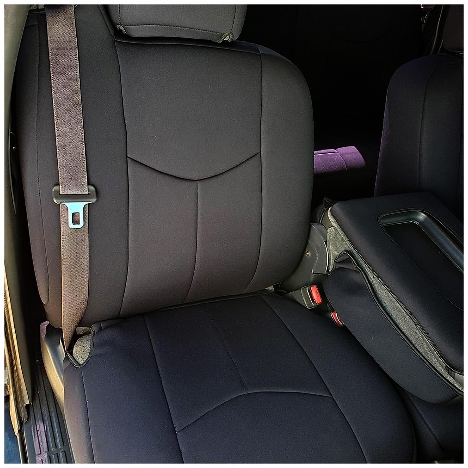 ECOTRIC Cloth Front Seat Covers