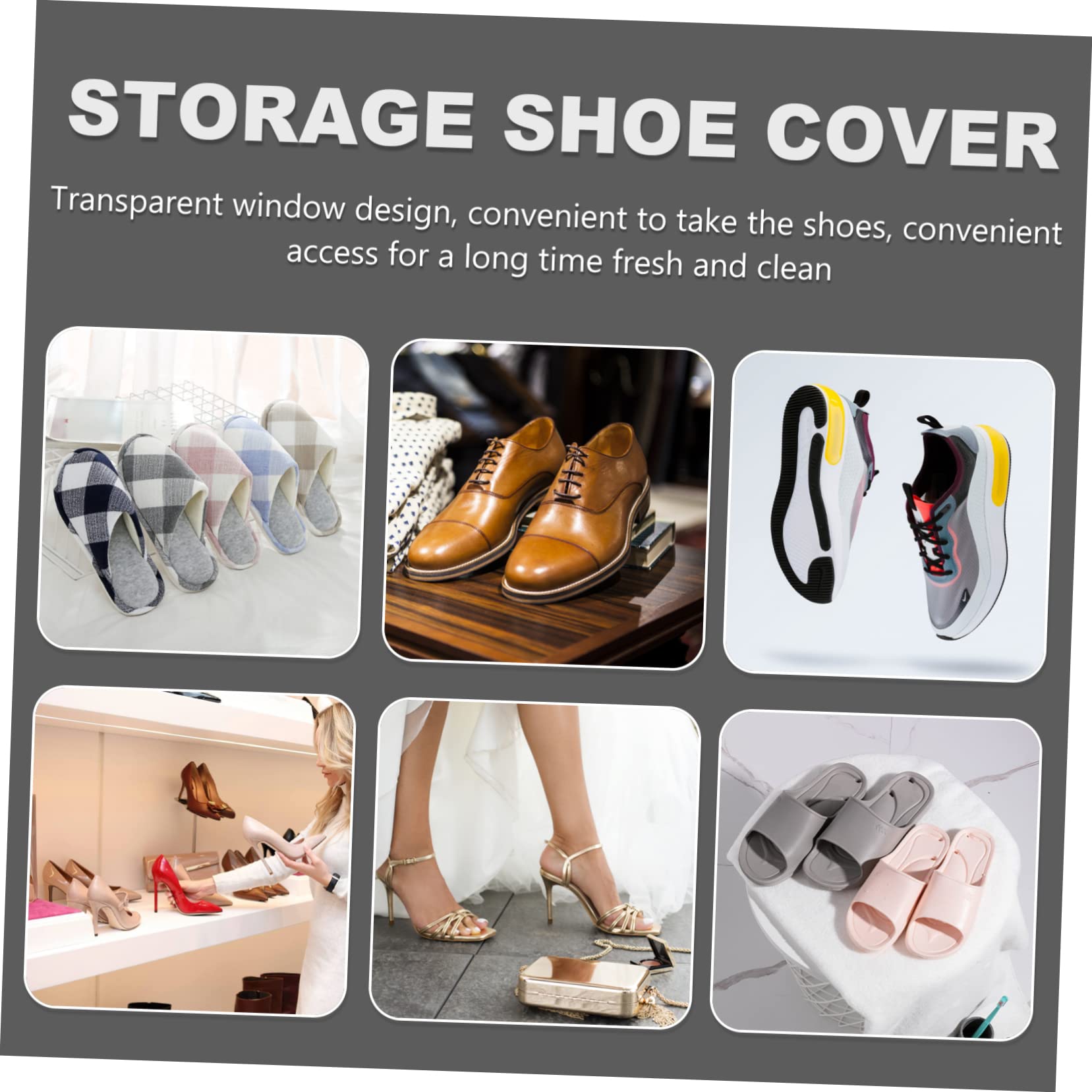 Ciieeo 2 Sätze 2 Sets Schuhaufbewahrungsbeutel Schuhwaschbeutel Schubladenteiler Canvasbeutel Aufbewahrungsbehälter Mit Deckel Mullbeutel Kleiner Kordelzugbeutel 25 Stück * 2