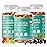 BIO VITALICA Sea Moss Gummies Elderberry BioVitalica - Vitamin C D + Zinc - Irish Seamoss Vegan Gummy with Sea Moss Gel & Powder for Immunity, Detox - for Adults and Kids (3Packs)