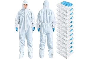 Trelaco Hazmat Suit with Gas Mask - Ultimate Safety in Hazardous Environments