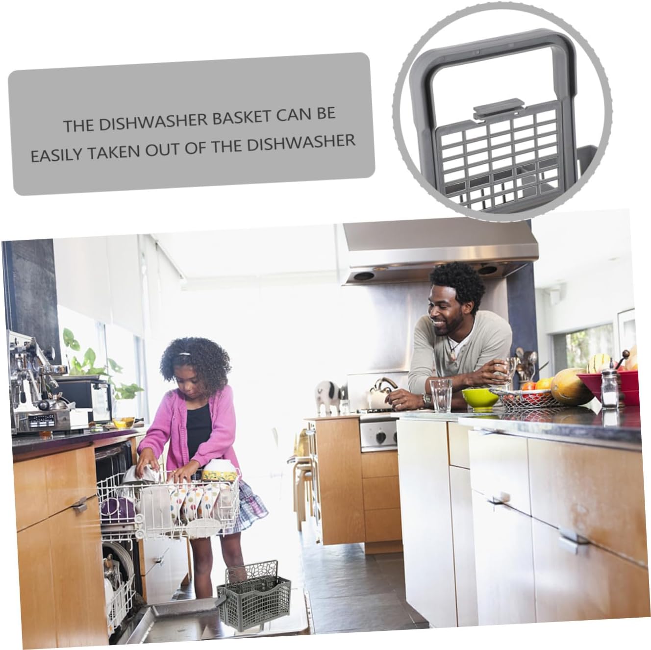 SHOWERORO Dishwasher Cutlery Rack Utensil Storage Basket for Efficient Draining and Organization Compatible Dishwasher Models