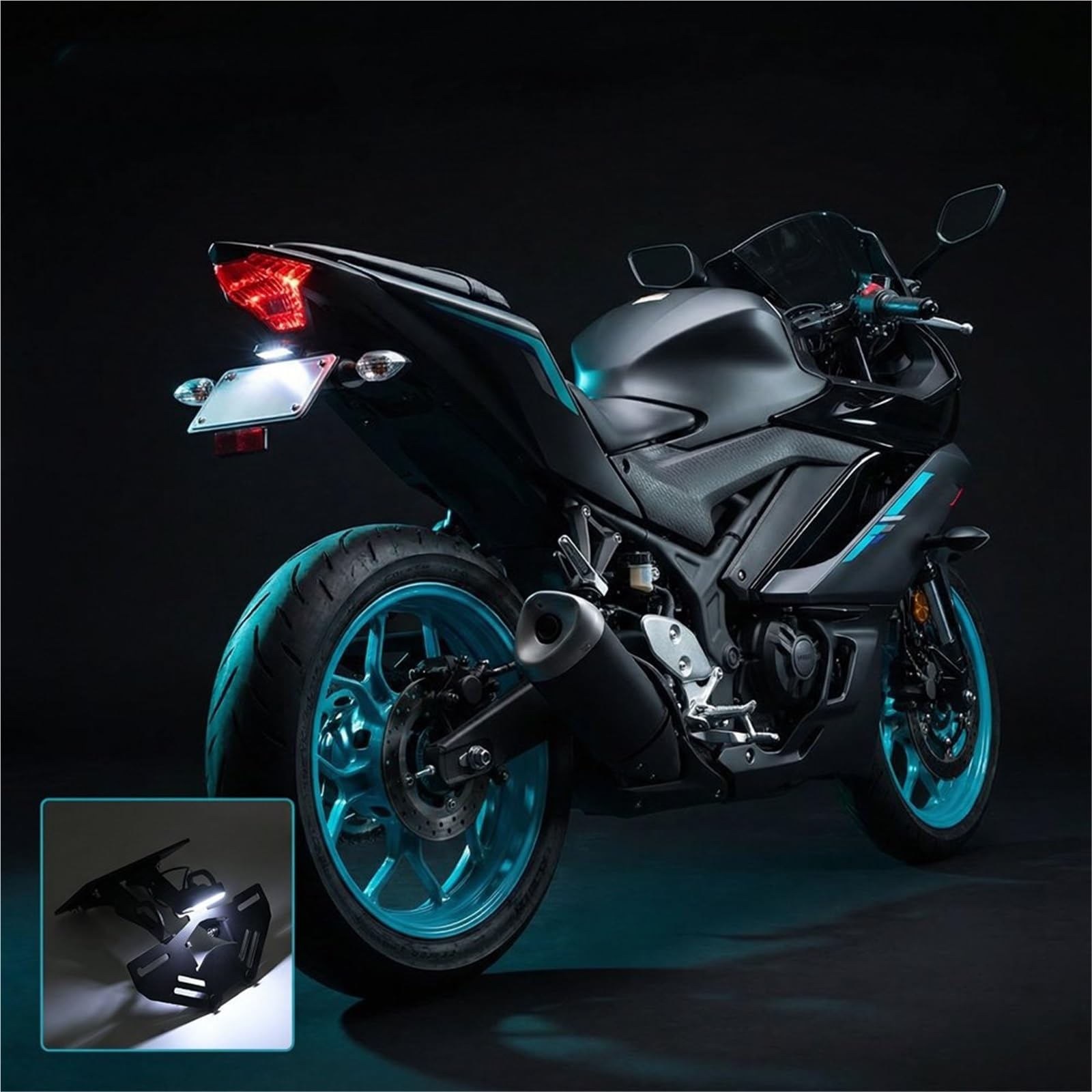 Portatarga Moto Per Y&amaha YZFR25 YZF-R25 YZFR3 MT25 MT03 2014-2025