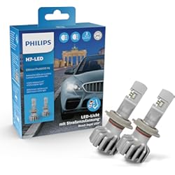 Luces Led Kia Sportage Philips automotive lighting Ultinon Pro6000 H7 LED Gen 1 lámparas LED legales para carretera en España, 230% más brillante, 5.800K, set de 2