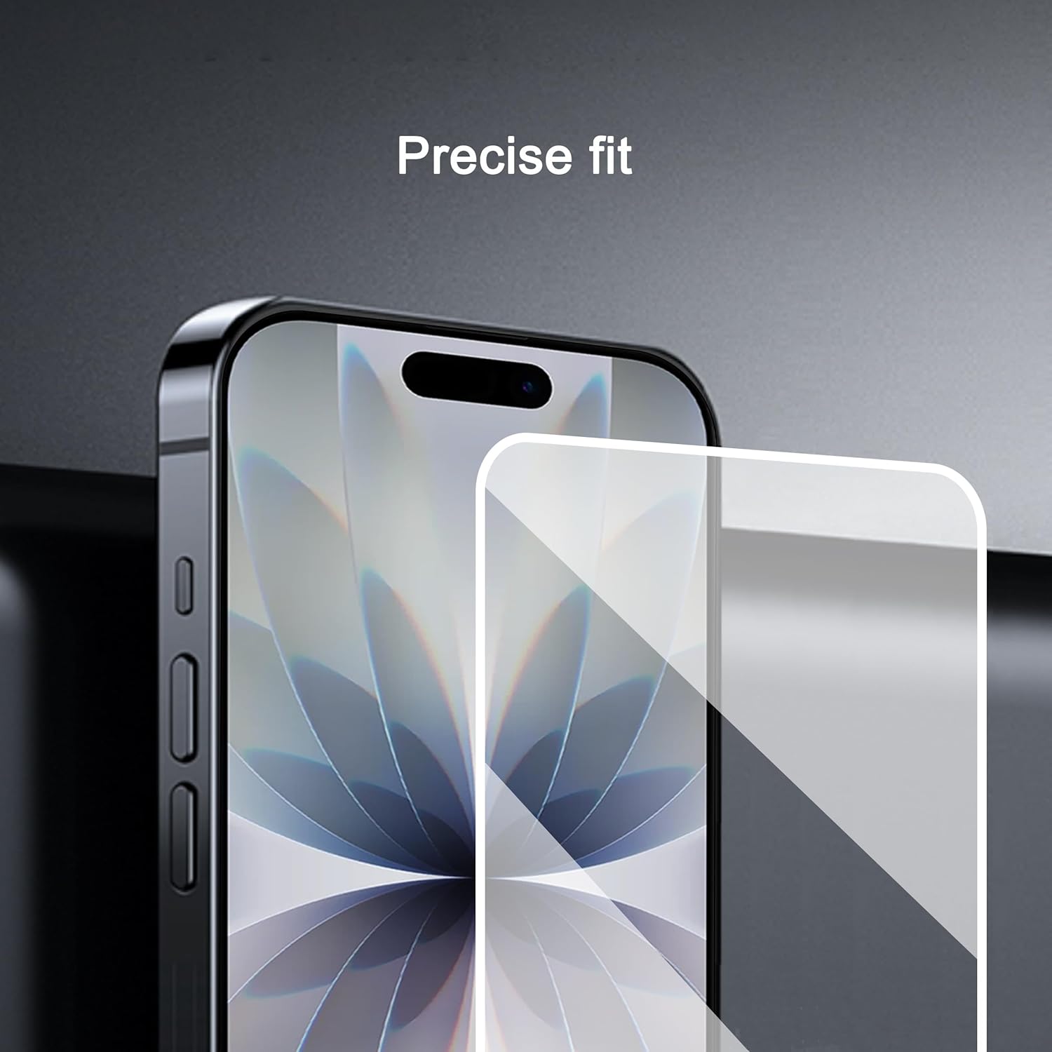 Ailun 3 Pack Screen Protector for iPhone 17 / iPhone 16 Pro [6.3 inch] with Installation Frame, Tempered Glass, Sensor Protection, Dynamic Island Compatible, Case Friendly - Image 5