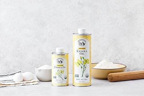 Vista 52 de La Tourangelle, Aceite de coco orgánico, mezcla única de aceite de girasol orgánico alto en oleico y aceite de coco refinado orgánico, cocina
