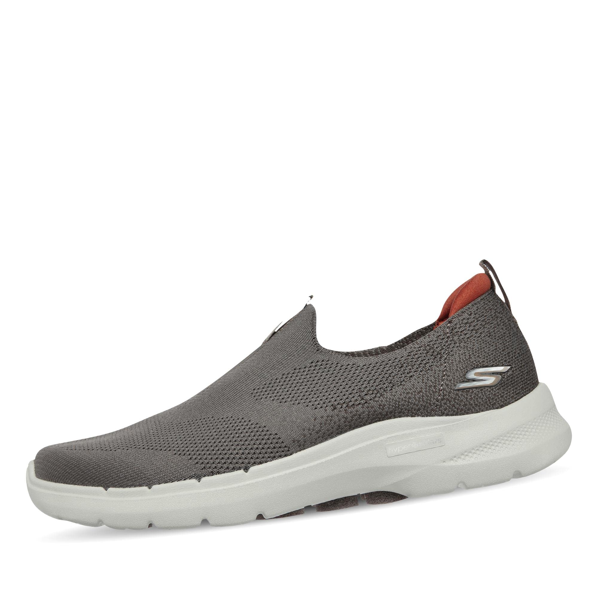 Skechers Men's Go Walk 6 Sneaker, Taupe, 6.5 UK