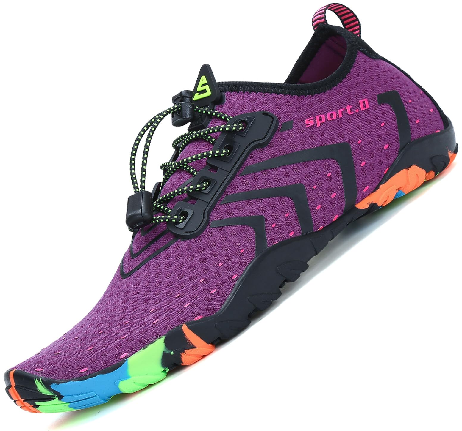 SAGUARO Escarpines Hombre Mujer Zapatillas de Agua Antideslizantes Zapatos de Agua Secado Rápido Zapatillas Playa Calzado para Natacion Surf Acuaticas Piscina,Gr.35-48 EU