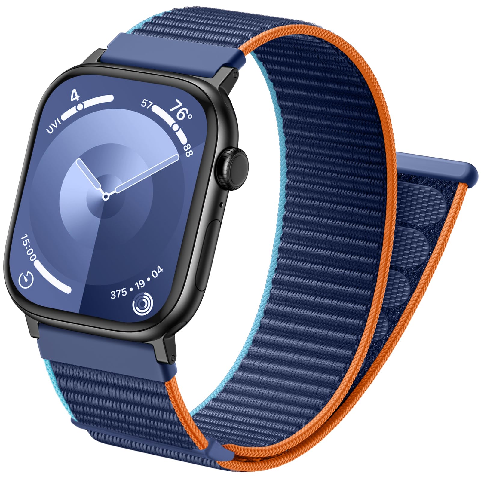 Netolo Sport Loop Band Kompatibel mit Apple Watch Armband 44mm 45mm 46mm 49mm 42mm Herren Damen - Nylon Armbänder für iWatch Series 11 10 9 8 7 6 5 4 3 2 1 SE Ultra 2 Ultra