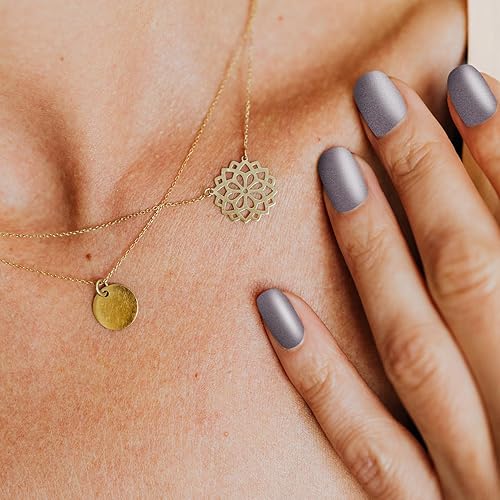 Vista 24 de 20 hojas de 440 calcomanías autoadhesivas de esmalte de uñas para mujeres y niñas, calcomanías de uñas degradadas con purpurina para uñas de gel