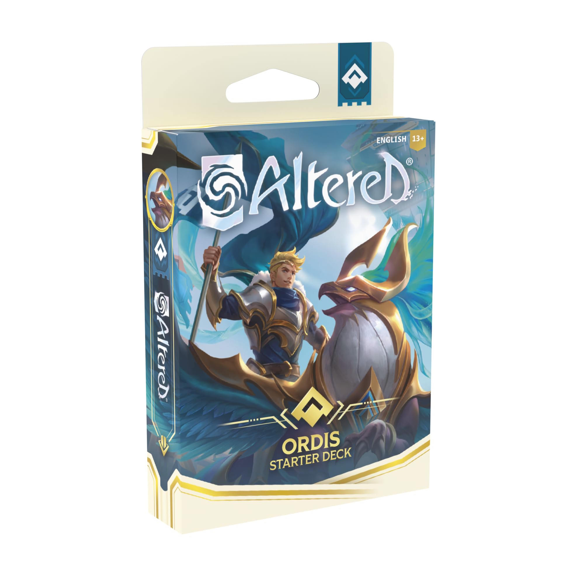Equinox – Altered: Beyond The Gates Ordis Starter Deck – 40 Karten Set mit Hero Sigismar – Innovatives Non-Combat Gameplay, Collectible Trading Card Game, Alter 13+ für 2 Spieler, 20-30 Minuten