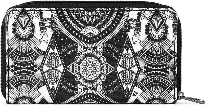 The Sak Women's Artist Circle Wallet (O/S, B&W Wanderlust)