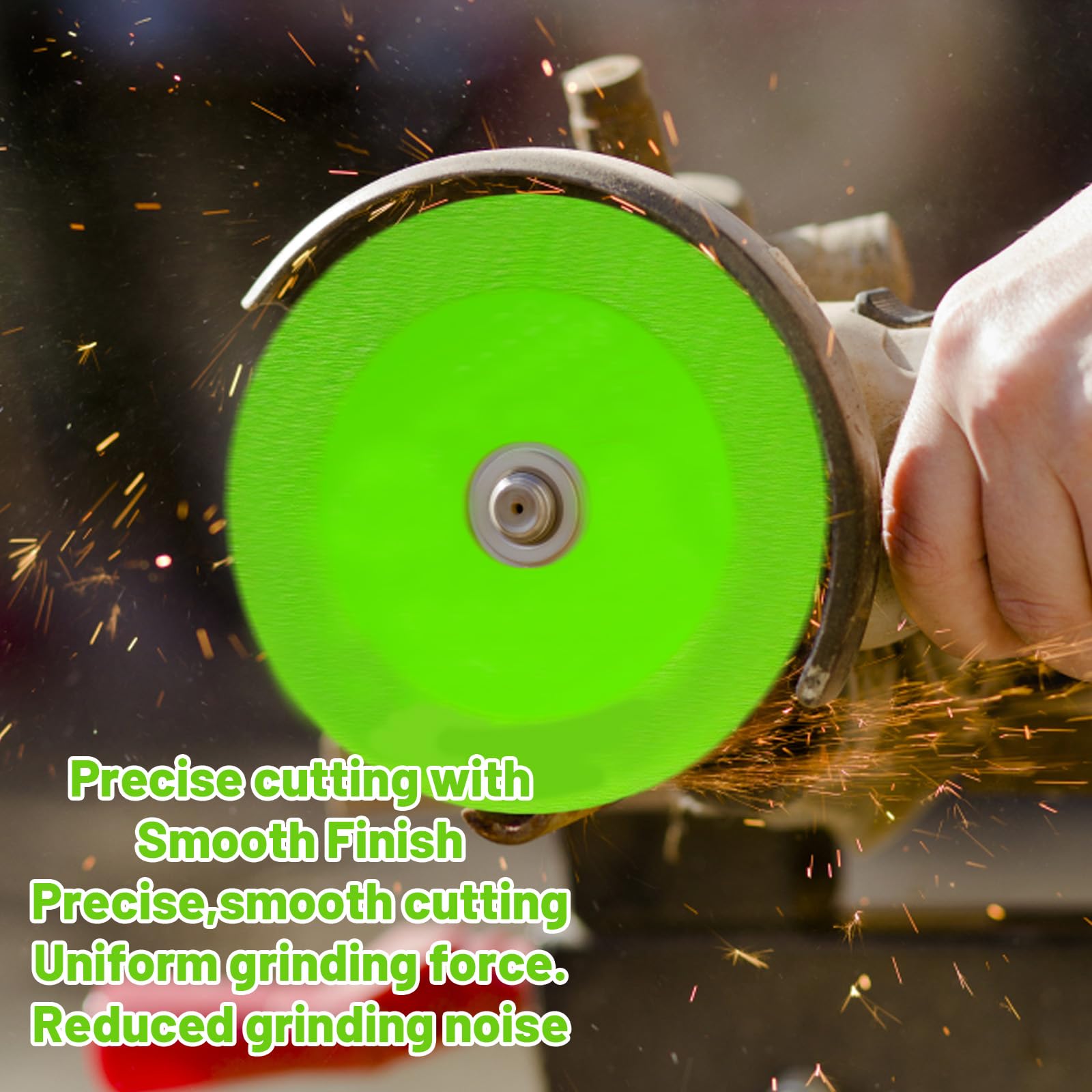 5PCS Tile Cutting Disc for Angle Grinder Diamond Glass Cutting Disc, 100mm Diameter with 20mm Inner Hole - Image 4