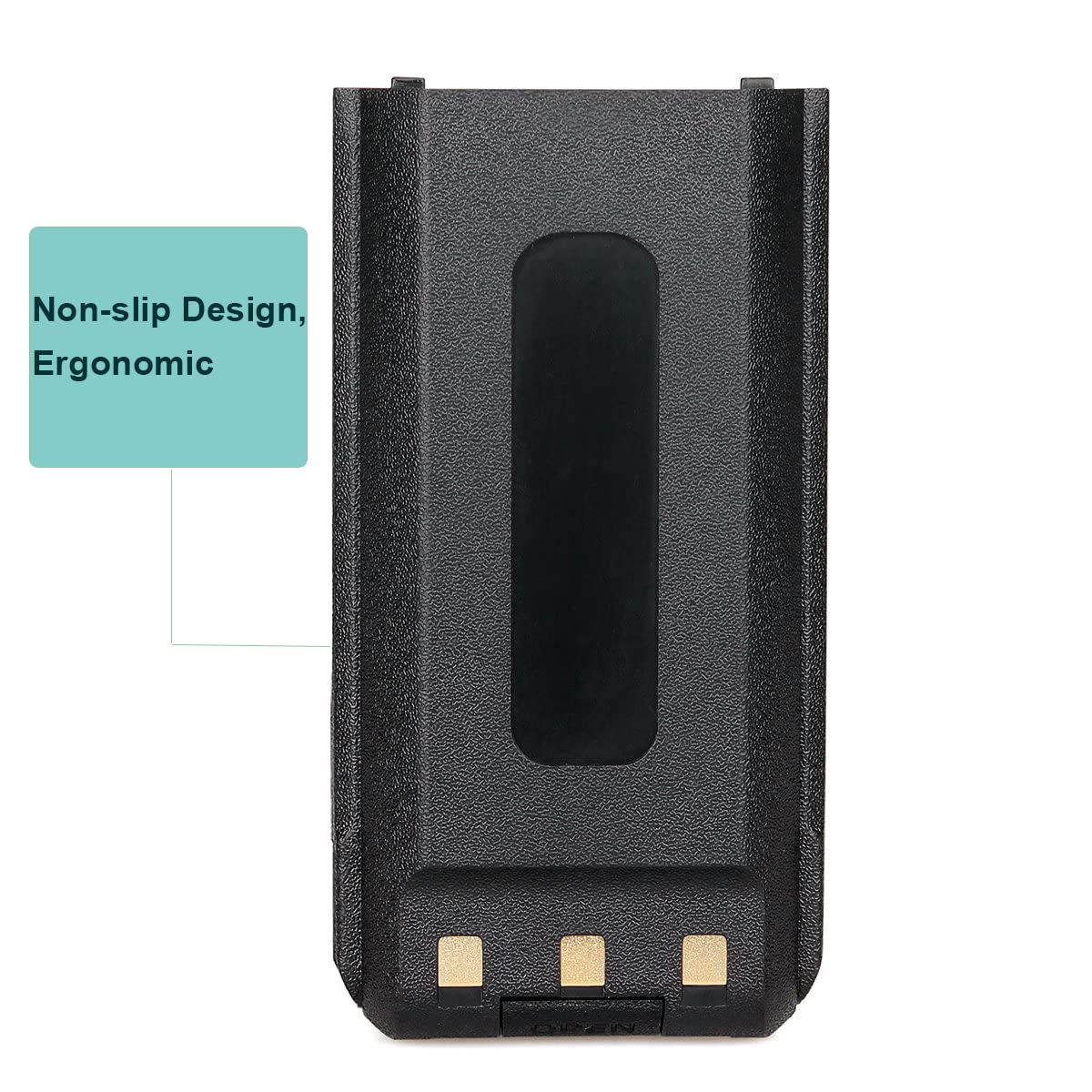 Talkie Walkie Batterie Rechargeable Lithium 3200mAh 7.4 V Compatible avec Ailunce HD1 DMR Radio Compatible avec Retevis RT29 Talkie Walkie (Noir, 1 pcs)