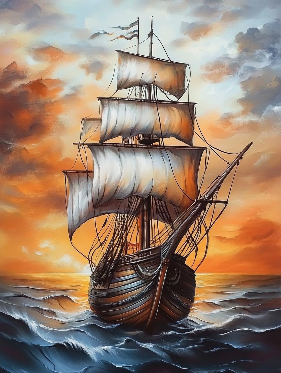 ダイヤモンドアートクラブ A Fine Day for Sailing A Fine Day for Sailing – Diamond Art Club