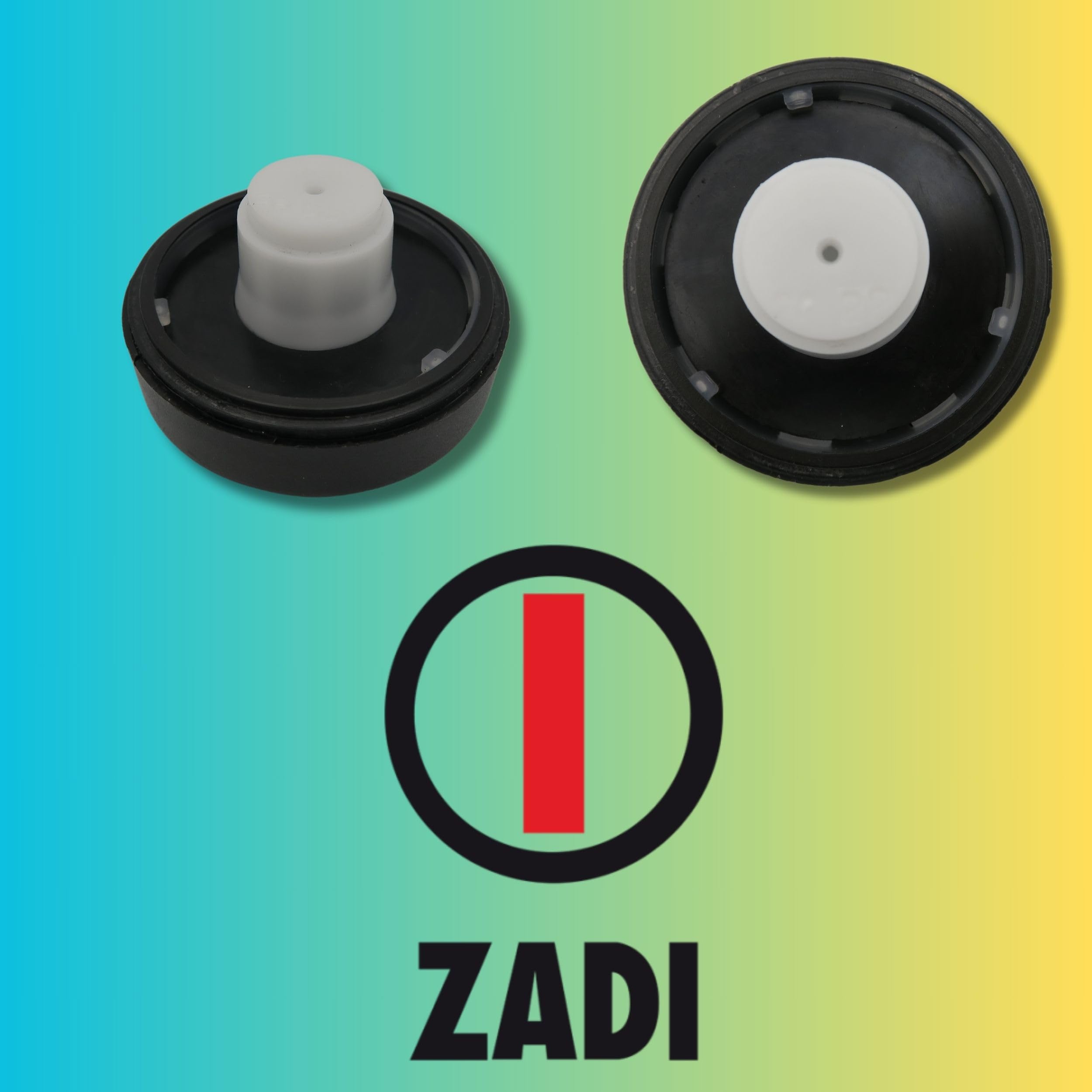 Zadi - Tappo Bocchettone A Tre Razze Nero