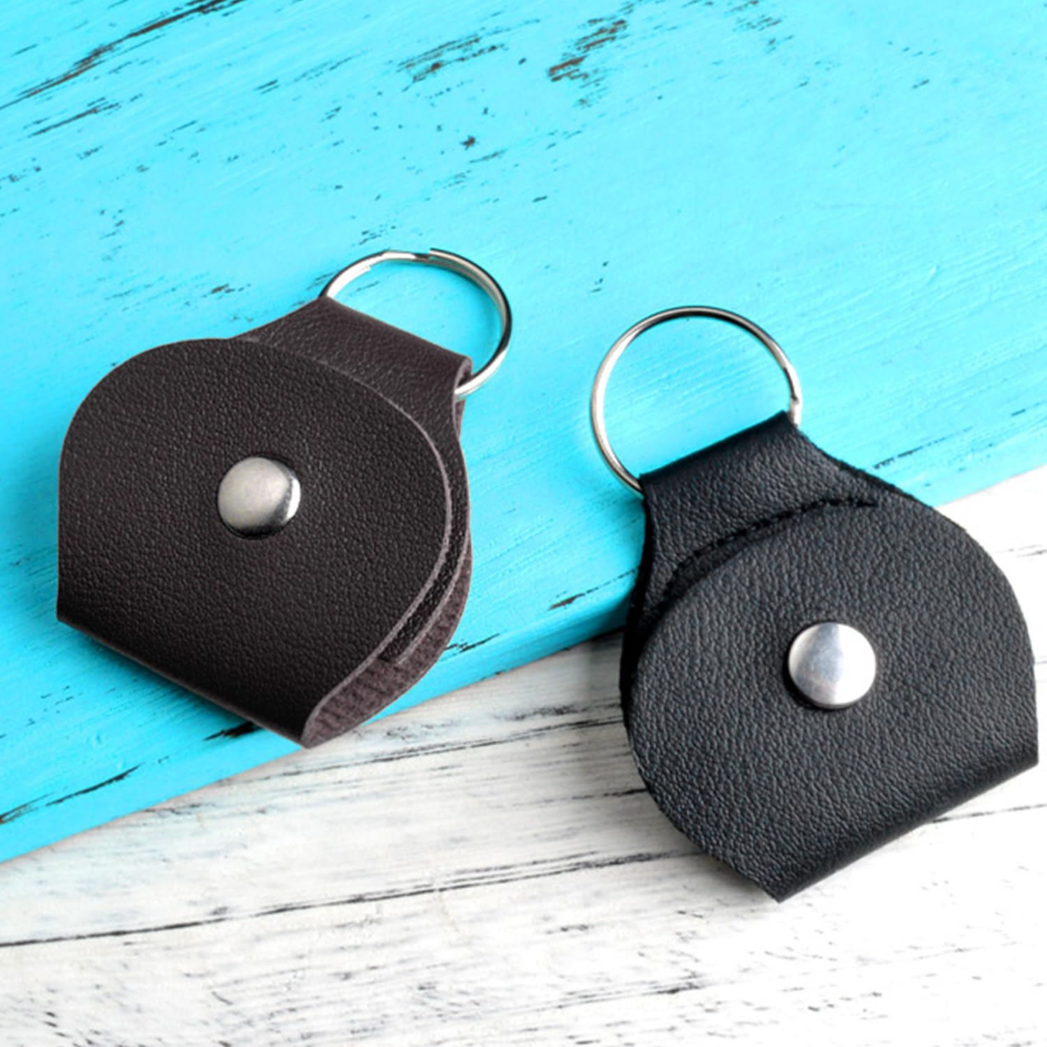 GDFHBD 2 Double-Sided Hug Coins And 2 Leather Key Rings, Double-Sided Inspirational Souvenirs, Farewell Gifts, Friends - Image 4