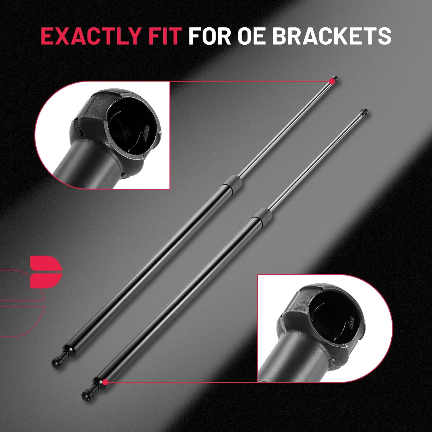 BDFHYK ST360P30 36 Inch 30.34 Lbs Truck Camper Shell Gas Shocks Struts Lift Support Gas Spring for Truck Cap Window Leer Topper Camper Shell Tool Box Chest