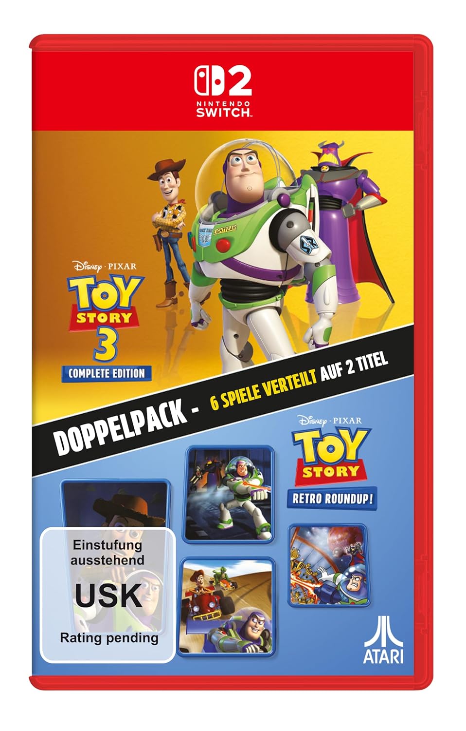 Toy Story: Retro Roundup! + Toy Story 3 Complete Edition Double Pack (Switch 2)