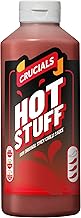 Crucials Hot Stuff Hot Chilli Sauce Squeezy Sauce 500ml (Q)
