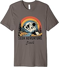 Seek Adventure Outdoor Brazil Vacation Premium T-Shirt
