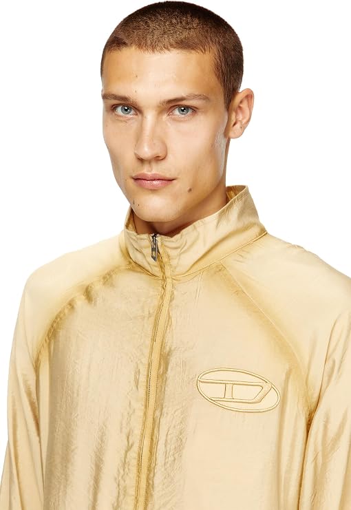 DIESEL ディーゼル メンズ 薄手 ブルゾン ワッペン　イエロー Amazon.co.jp: [Diesel] [ディーゼル] メンズ ブルゾン J-HENRI