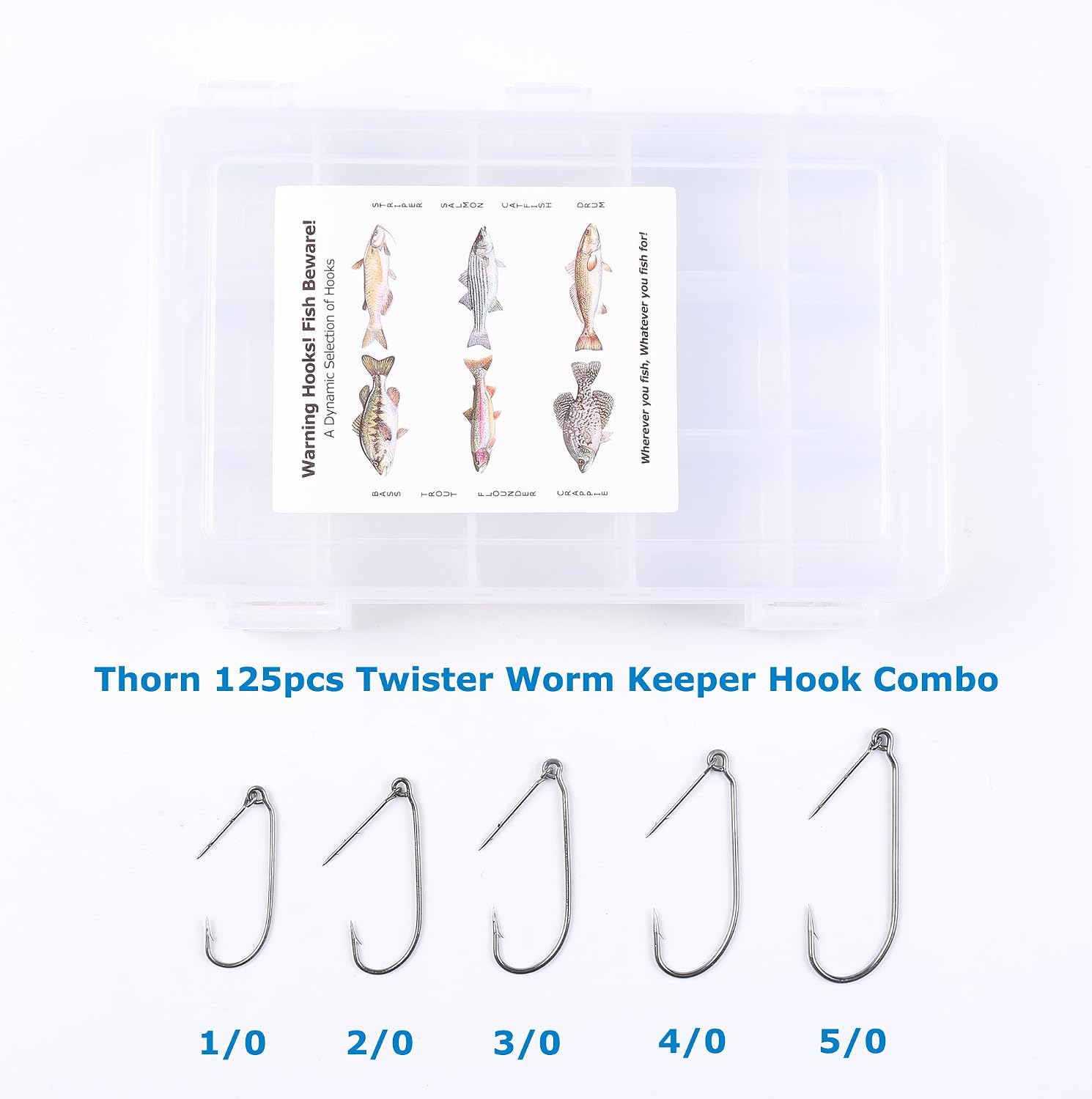 Thorn Twister Worm Keeper Hook Kit, 125-Pack, photo 2 of 7