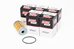 Baldwin PF937 Diesel Fuel Element (6-Pack) | Heavy Duty 19 Micron Nominal | Includes O-Ring | Replaces John Deere CH15553, Wix 33262 and Fleetguard FF5260