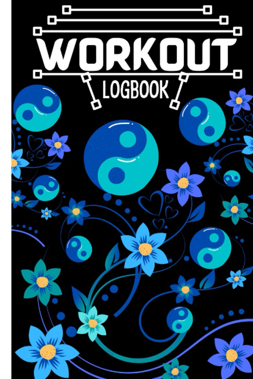 Workout Logbook: With Cute Flowery and Whimsical Cover and Meal Prep Pages