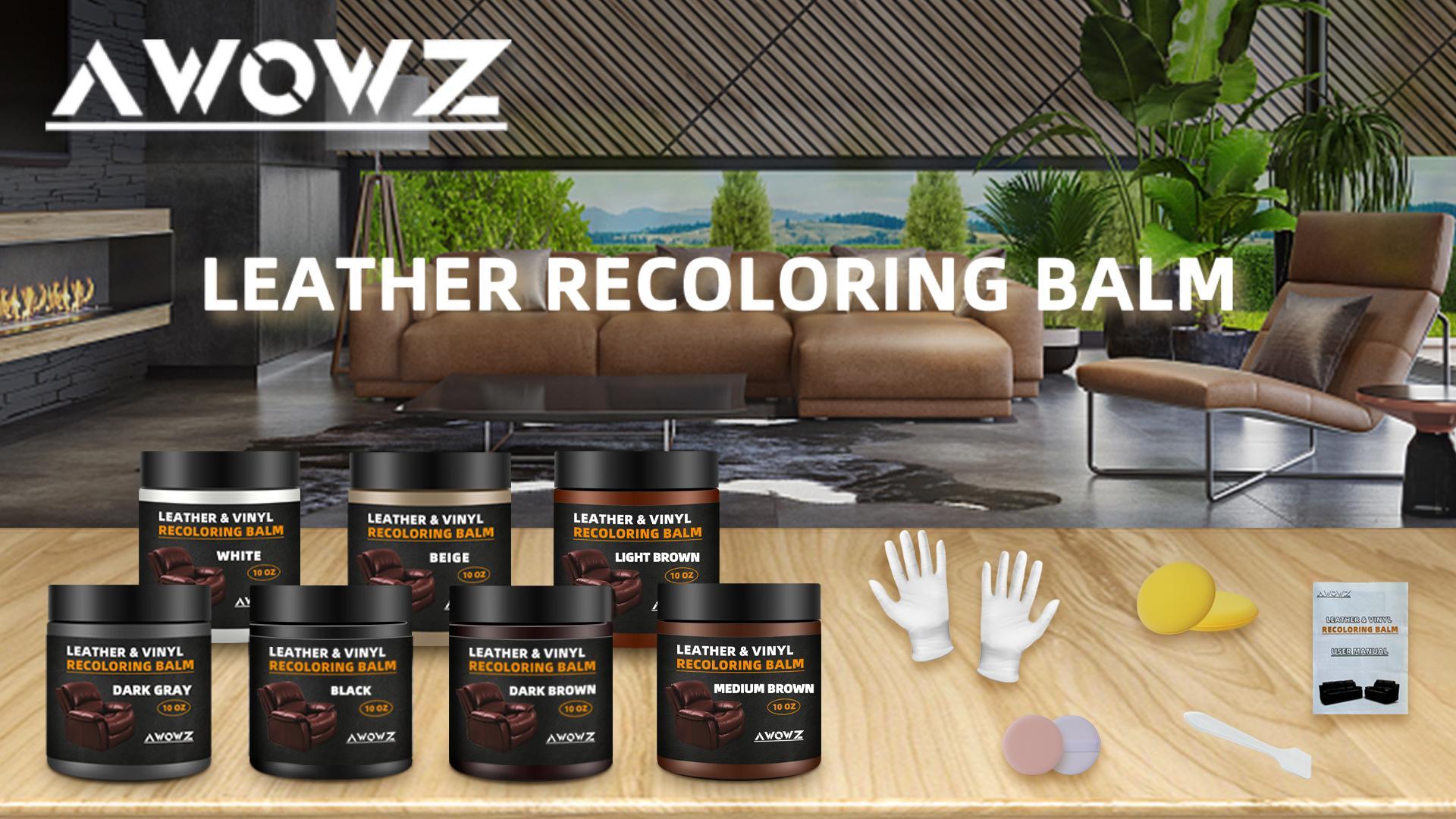 Watch Leather Recoloring Balm Explanation of use on Amazon Live