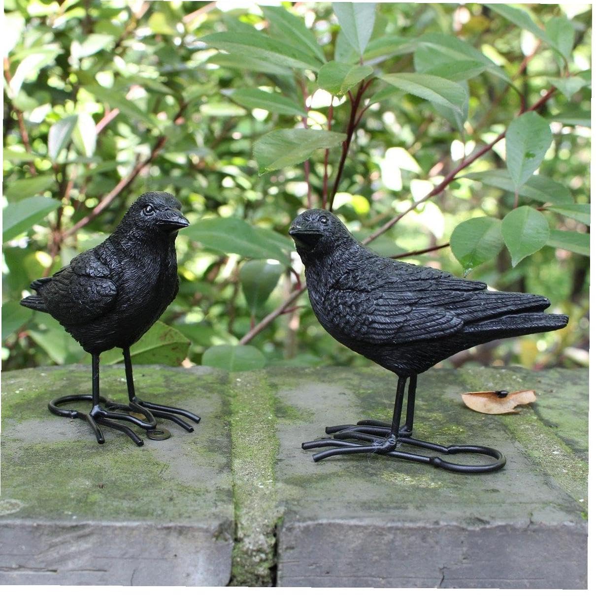 Felizly カラス オブジェ バード 置物 装飾 ARTIFICIAL BIRDS