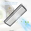 4 spare HEPA filters for Roborock Qrevo S/Qrevo Plus/Qrevo Curv/Qrevo Pro/Qrevo MaxV/Qrevo, Roborock filter, robot vacuum cleaner filter accessory set, spare parts for Roborock