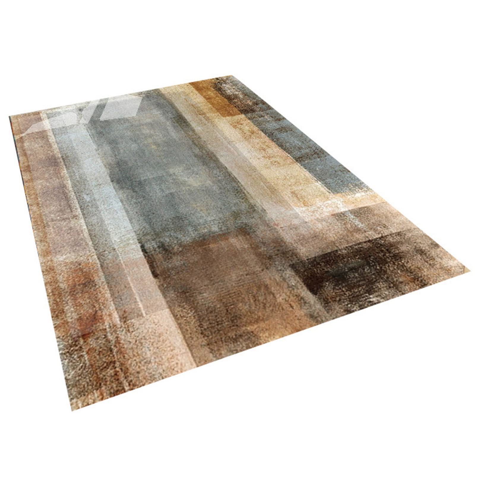 Tapis de salon vintage antidérapant et moelleux pour chambre
