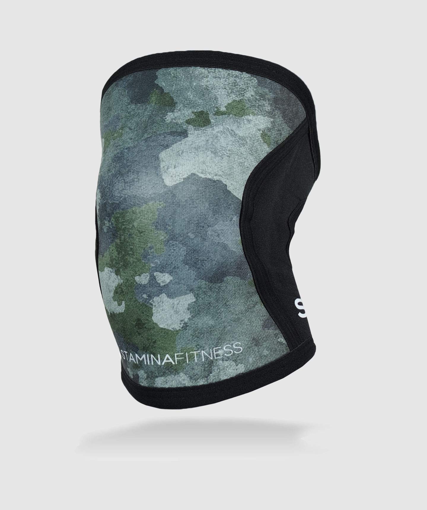 STAMINA FITNESS Rodilleras 5 mm, Adultos Unisex, Camuflaje, XS