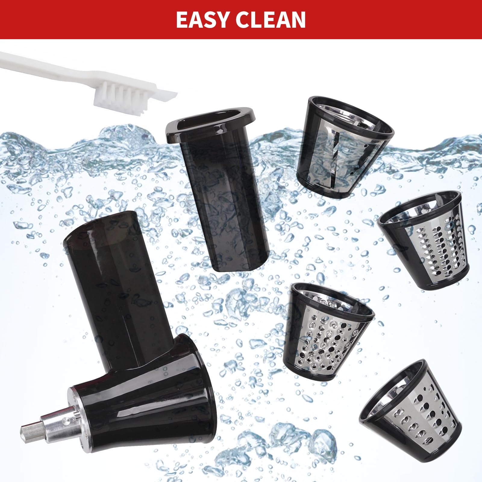 Amazon | KitchenAid用スライサーシュレッダーアタッチメント スタンド