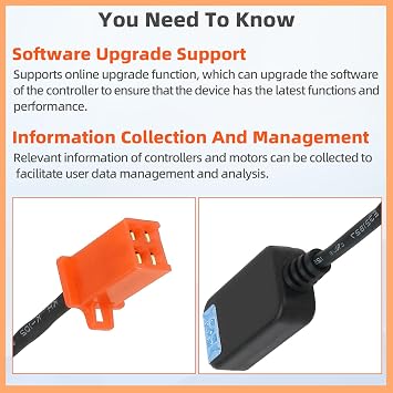 Compatible with Computers Tablets & Networking FarDriver Programmable Bluetooth Adapter for Nanjing/Fardriver Controller Programming Module