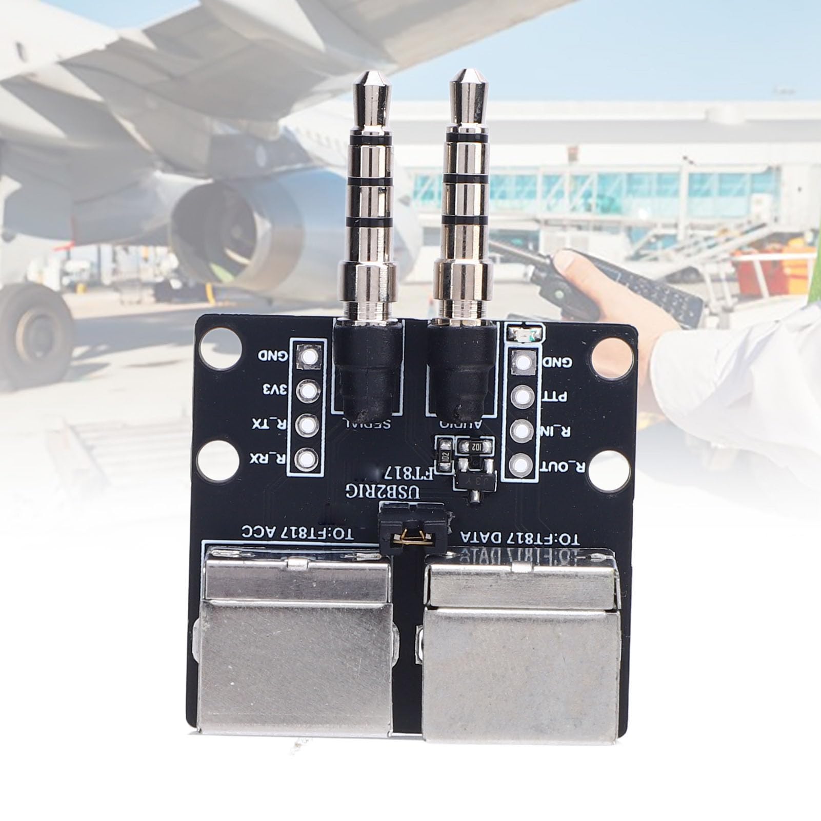 Interfaccia delle modalità Digitali Integrata per la Scheda Audio USB Radio Amatoriale e la Porta Seriale 2 Nella modalità Digitale Interfaccia con Codec Audio Integrato e Controllo Singolo