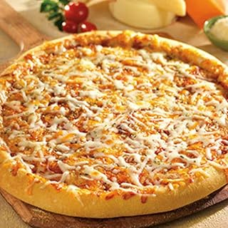 Schwans Freschetta Four Cheese Rising Crust Pizza, 16 inch -- 9 per case.