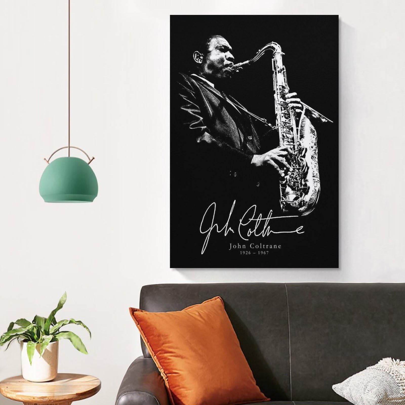 Amazon.co.jp: ジョンコルトレーンジャズミュージックスターアート