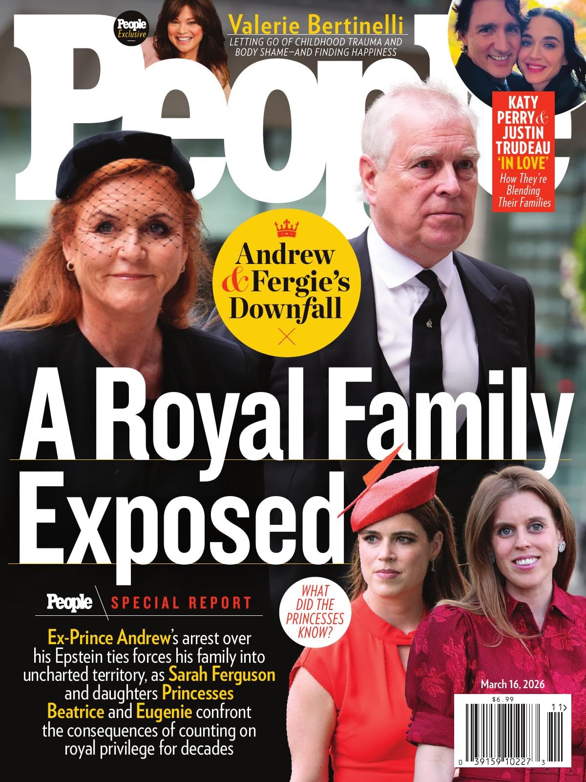 People Magazine March 16th 2026 A Royal Family Exposed!