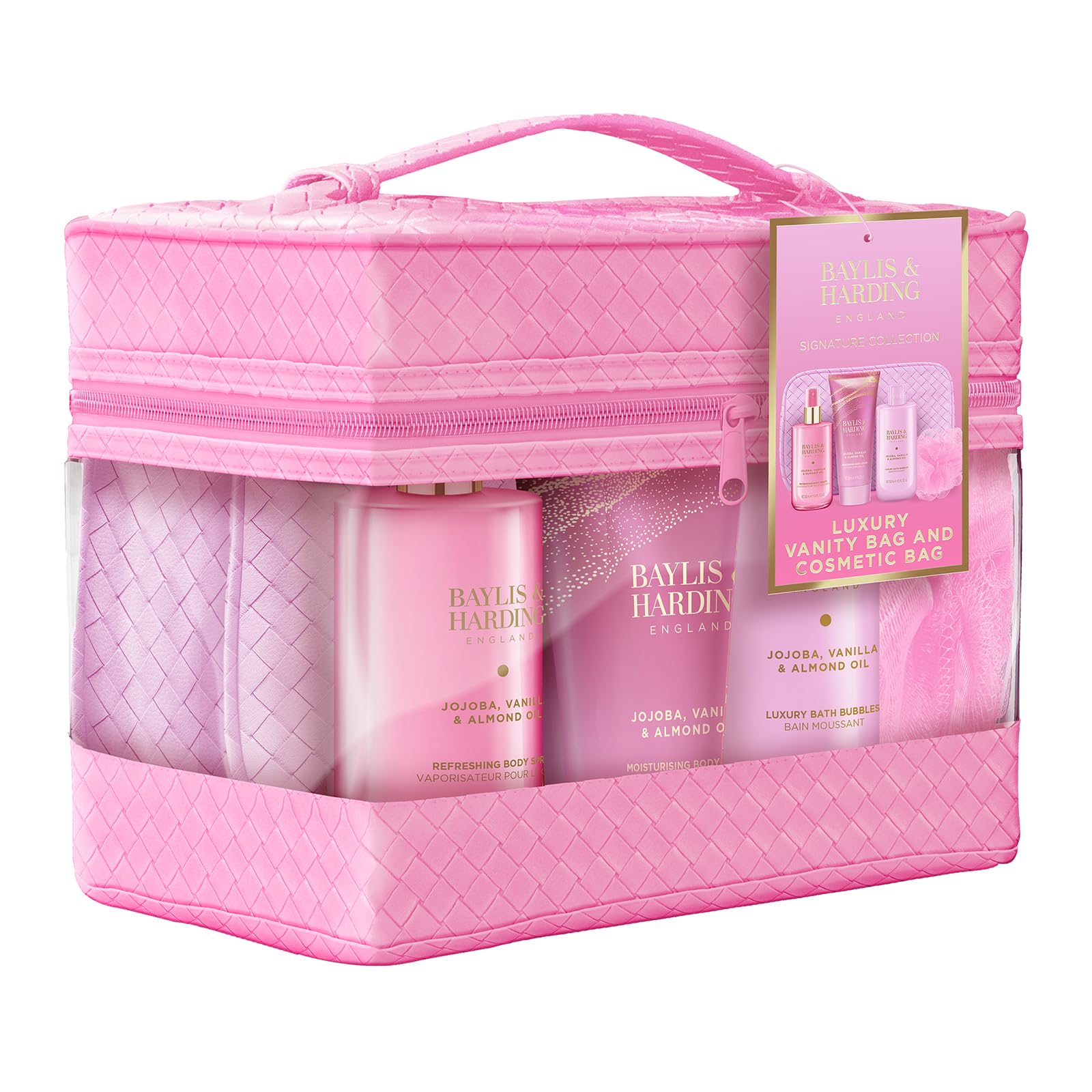 Baylis & Harding Luxuriöse Schminktasche, Geschenkset für Damen