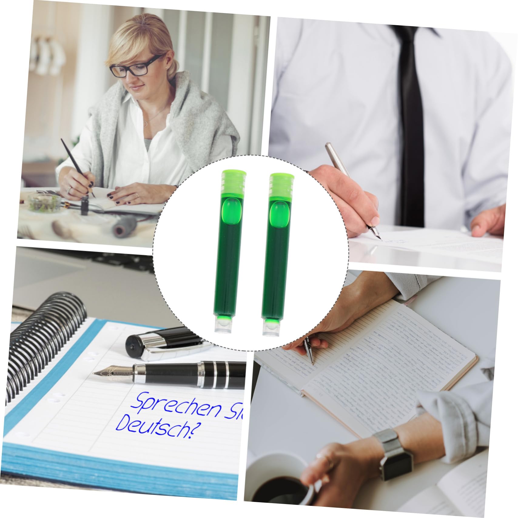 Garneck 150pezzi Ricariche Per Stilografica Cancellabile Assorbimento Per e Scuola